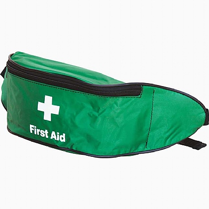First Aid Bum Bag (Green), Empty
