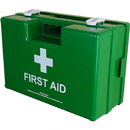 Medium Deluxe Shatterproof ABS First Aid Case, Empty