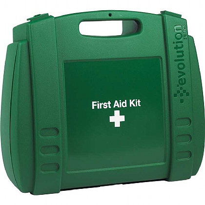 Large Evolution Green First Aid Kit Case, Empty