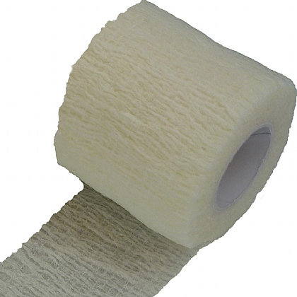 Cohesive Bandages Non-Woven, 2.5cm x 4.5m (Pack of 6)
