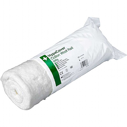 HypaCover Cotton Wool Roll Bpc, 500gm