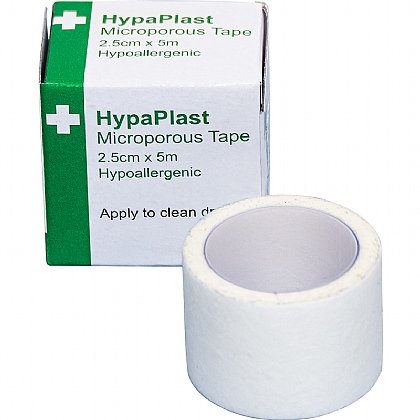 HypaPlast Microporous Tapes, 2.5cmx5m