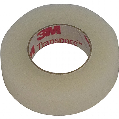3M Transpore Surgical Tapes, 1.25cm x 9.1m, single
