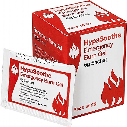 HypaSoothe Emergency Burn Gel 6g Sachets (Pack of 20)