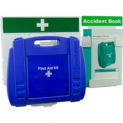Catering First Aid & Accident Reporting Point (Blue Case - Large)