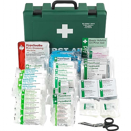 British Standard Compliant Economy Workplace First Aid Kit (Large)