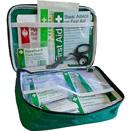 Travel and Motoring First Aid Kit in Nylon Bag