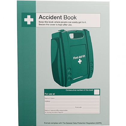 Accident Book, A4, Pack of 10