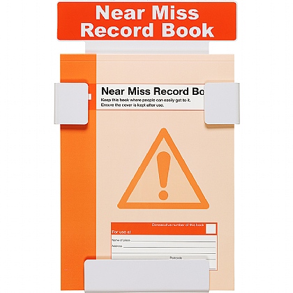 Near Miss Record Book Station with Record Book