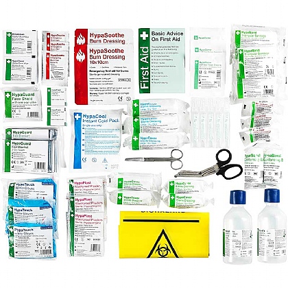 British Standard Compliant Comprehensive First Aid Refill