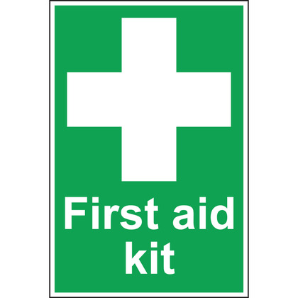 First Aid Kit Sign (20cmx30cm)