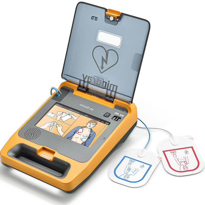 Mindray BeneHeart C2 Defibrillator – Fully Automatic AED (Voice & Visual-Guided CPR Instructions)