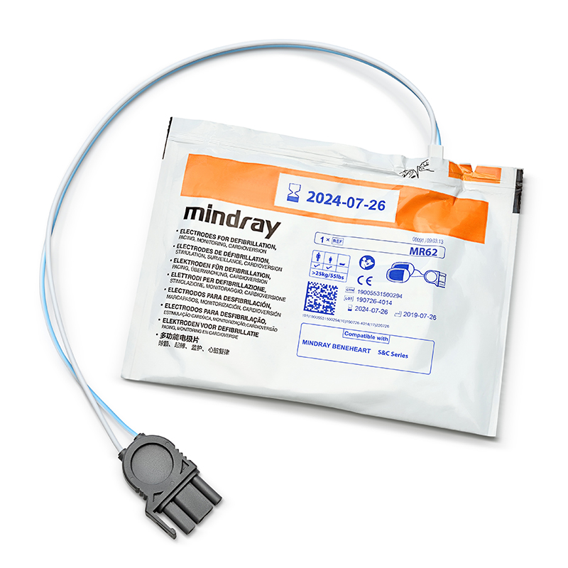 Pads for Mindray BeneHeart C Series Defibrillators - Adult/Paediatric (Disposable