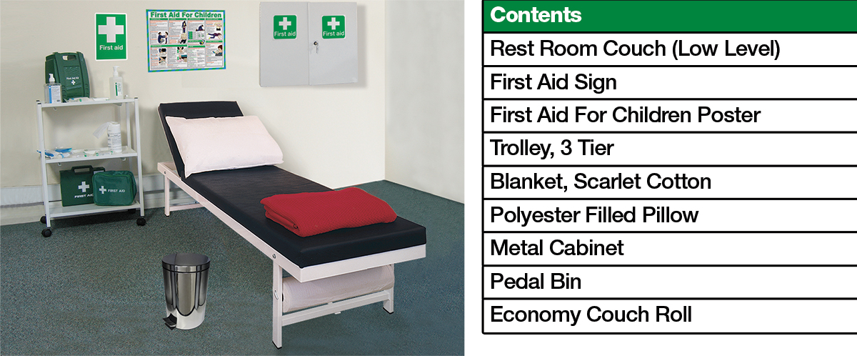 school first aid room, first aid room, first aid room at school, school first aid