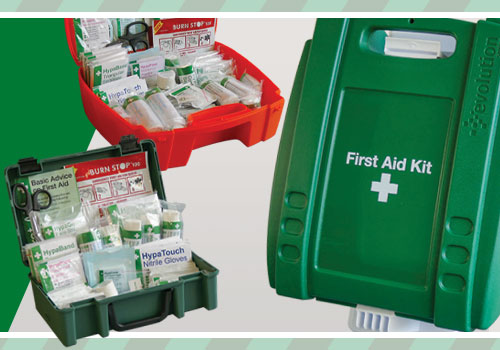 first aid and safety supplies