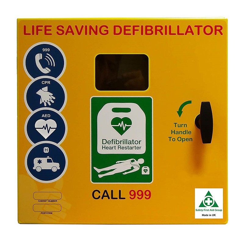Hypaguard Outdoor Heated Aed Cabinet Unlocked Cabinets Safety