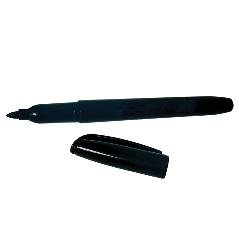 Кожаные маркеры. Ручка систем черная. Многоразовое устройство gang Pen Black (черный).