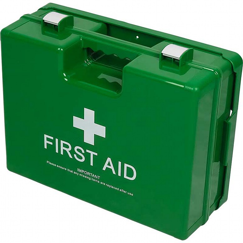 Large Deluxe Shatterproof ABS First Aid Case, Empty