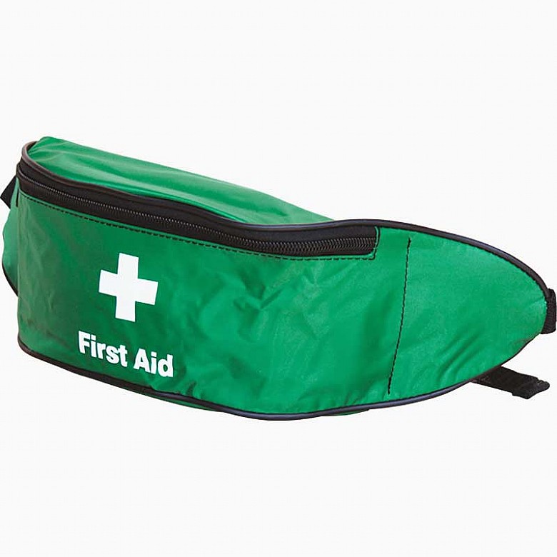 First Aid Bum Bag (Green), Empty