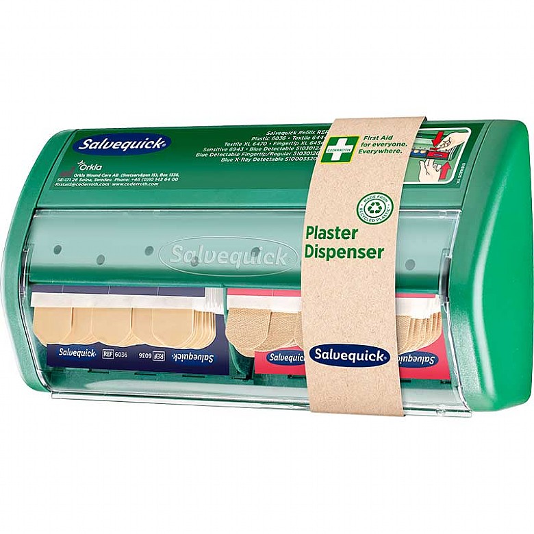 Cederroth Salvequick Plaster Dispenser (Pilferproof)