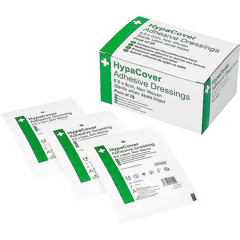 HypaCover Adhesive Dressings, Medium (Pack of 25)