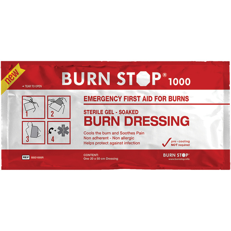 Burn Stop Burn Dressing (Sterile Gel Soaked) 20cm x 50cm First Aid Online