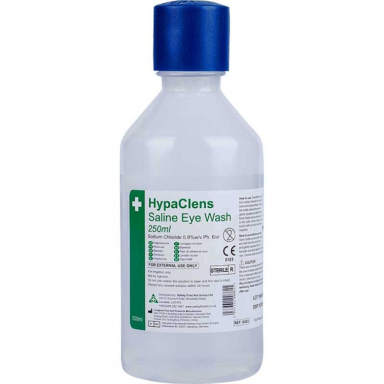 HypaClens Sterile Eye Wash Bottle, 250ml