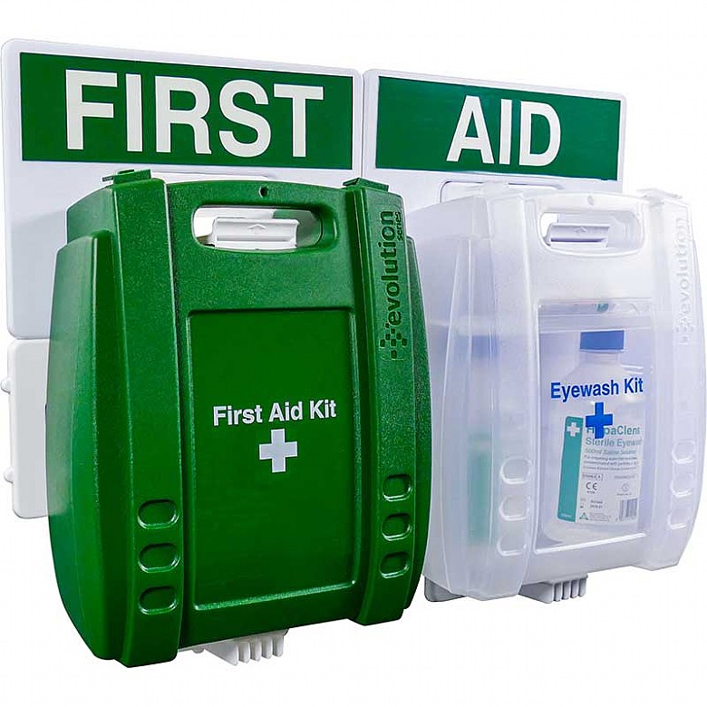 1-10 Persons Eyewash & First Aid Point