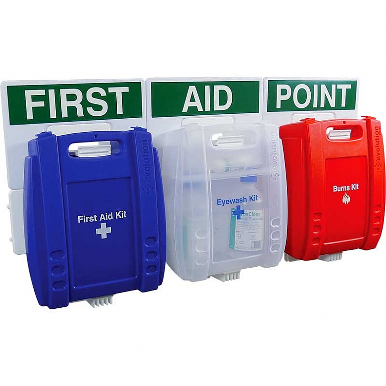 Evolution Comprehensive Catering First Aid Point (Blue Case - Medium)