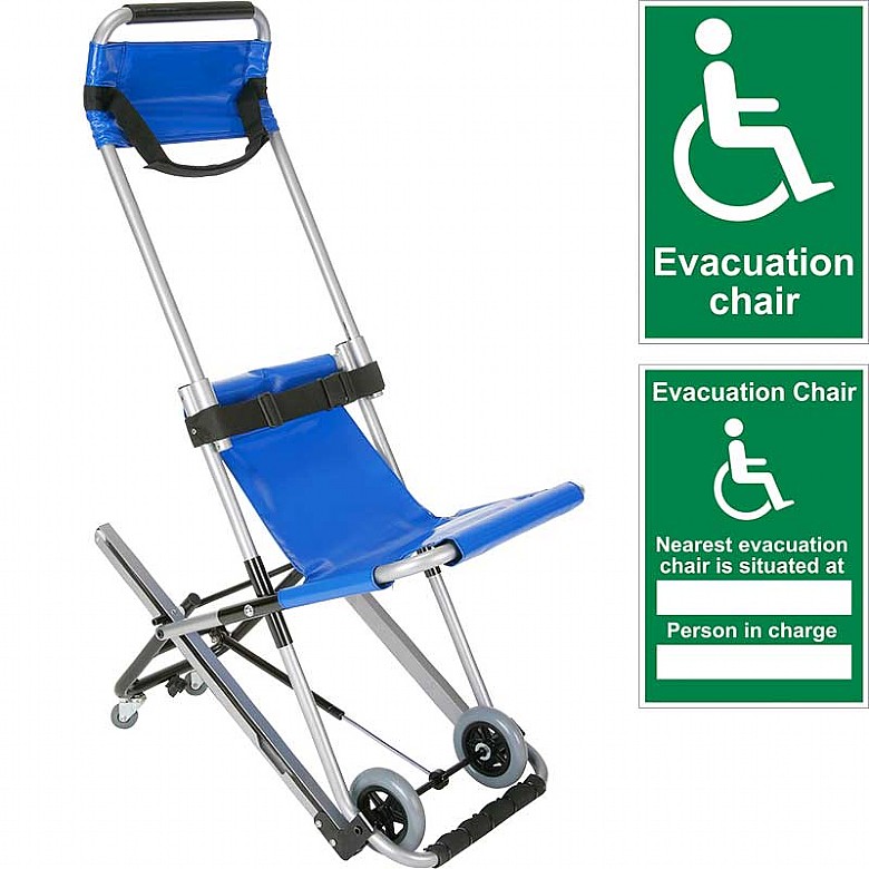 Evacuation Chair with Accessory Bundle