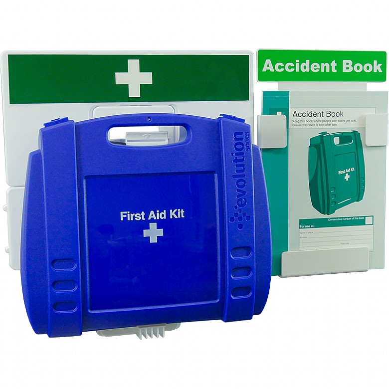 Catering First Aid & Accident Reporting Point (Blue Case - Large)