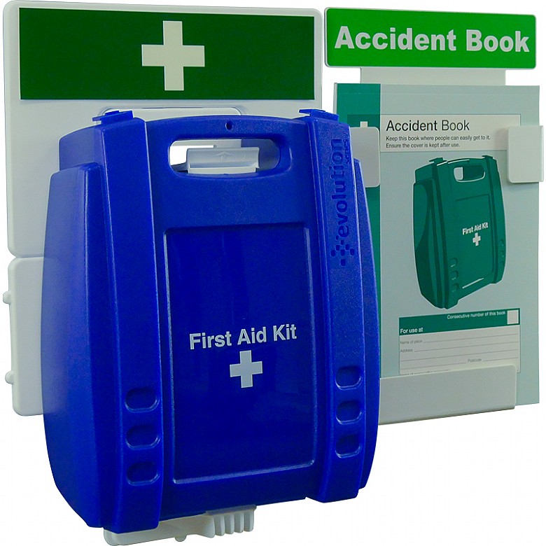 Catering First Aid & Accident Reporting Point (Blue Case - Medium)