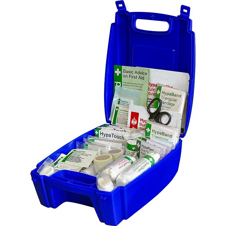 Evolution Catering First Aid Kit BS8599 in Blue Case (Medium)
