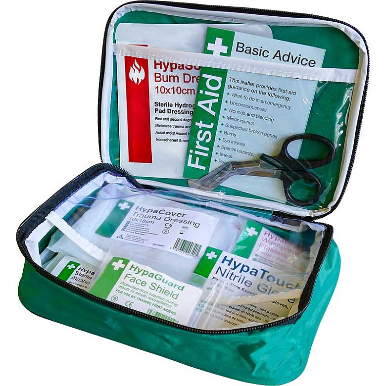 Motorcycle First Aid Kit in Pouch