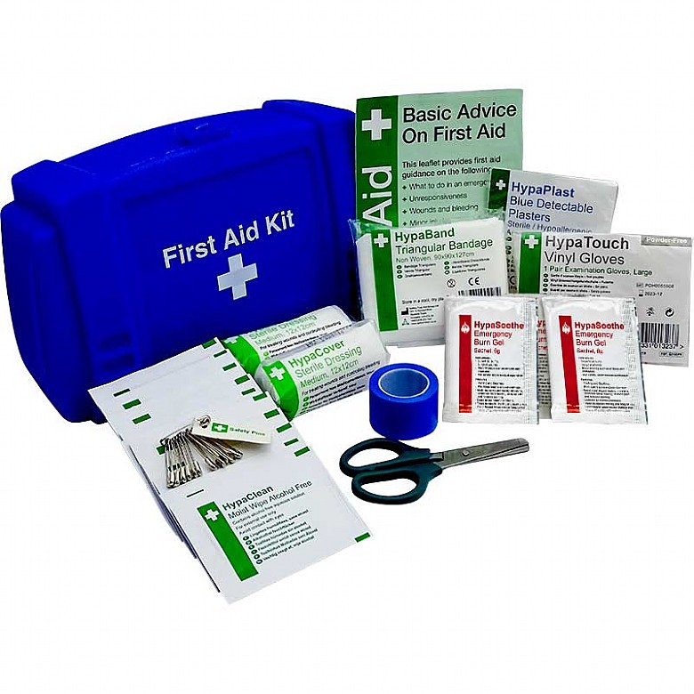 Bar/Kiosk Catering First Aid Kit, Blue