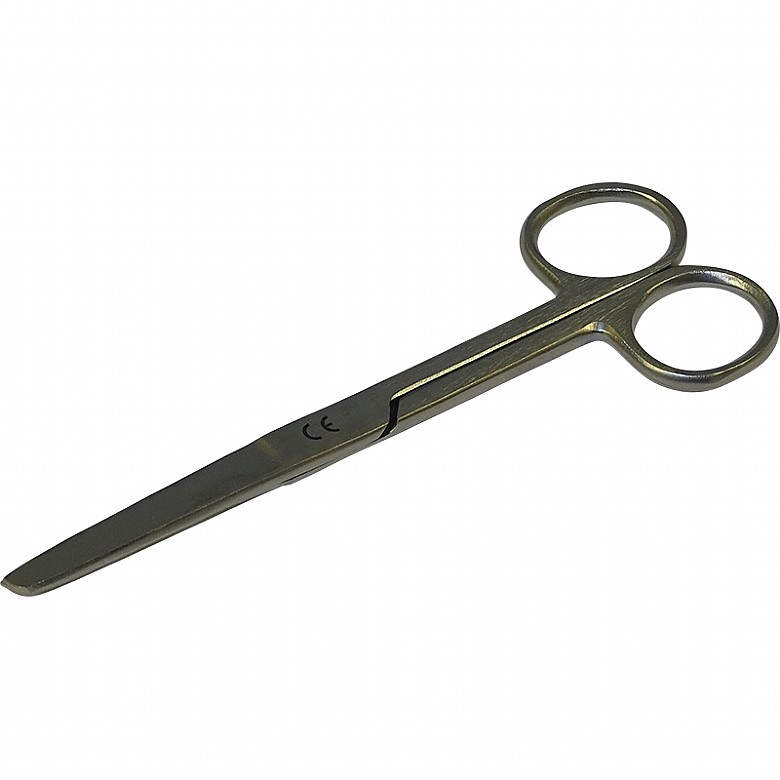 Stainless-Steel Dressing Scissors - Blunt/Sharp (12.7cm)