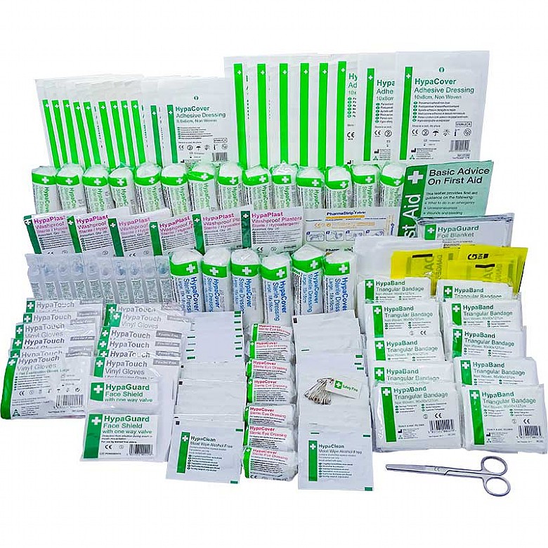 Industrial High-Risk First Aid Kit Refill 50+ Persons