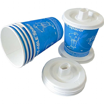 DispoZABLE Inhaler Spacer, pack of 10
