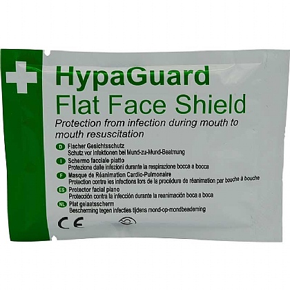 HypaGuard Flat Face Shield (Pack of 10)