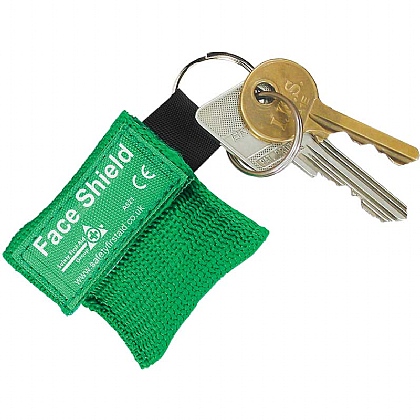 HypaGuard Face Shield in Key Fob