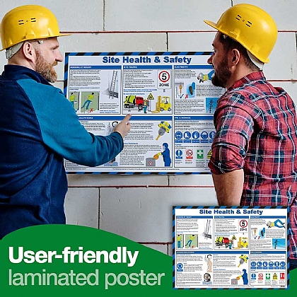 How To Wash Your Hands Poster | Safety First Aid