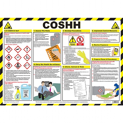 COSHH (Control of Substances Hazardous to Health) Poster