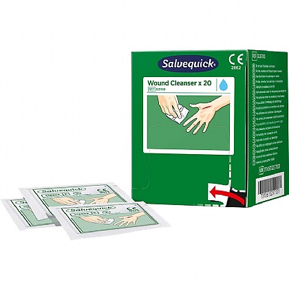 Salvequick Wound Cleanser (20 Wipes)