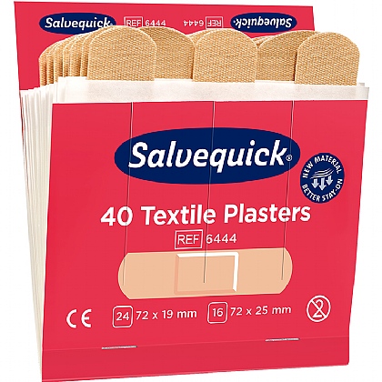 Salvequick Fabric Plaster (Pack of 6)