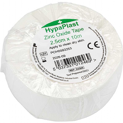HypaPlast Economy Zinc Oxide Tape, Medium