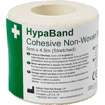 Cohesive Bandages Non-Woven, 5cmx4.5m
