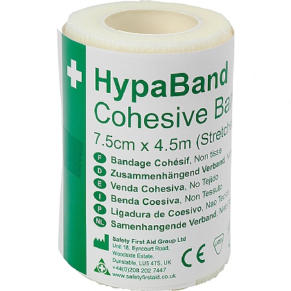 Cohesive Bandages Non-Woven, 7.5cmx4.5m