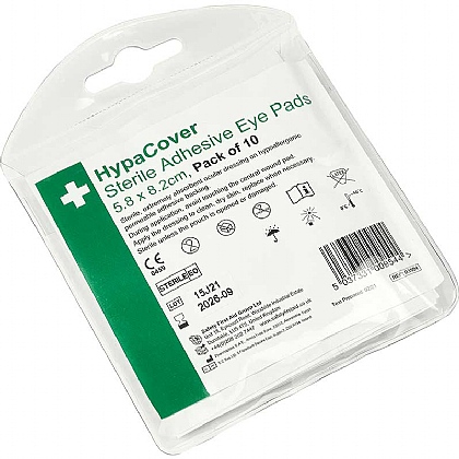 HypaCover Sterile Adhesive Eye Pad, Pack of 10