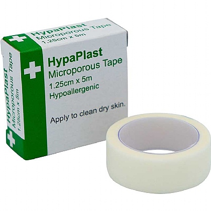 HypaPlast Microporous Tapes, 1.25cmx5m