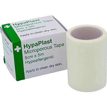 HypaPlast Microporous Tapes, 5cmx5m